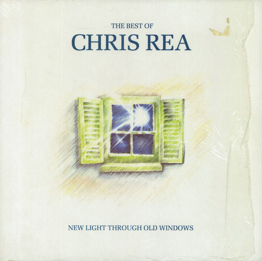 Chris Rea New Light Through Old Windows - Open Shrink UK vinyl LP album (LP record) WX200