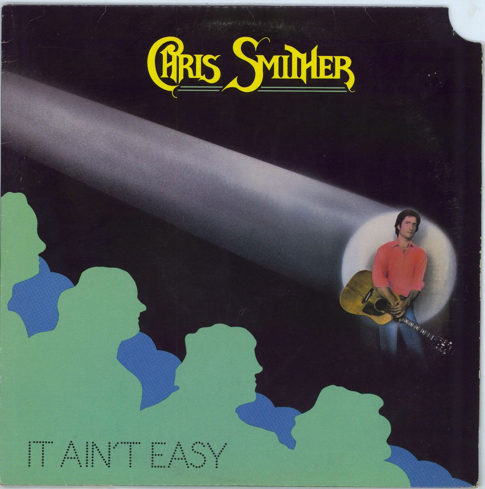 Chris Smither It Ain't Easy US Promo vinyl LP album (LP record) AD1031