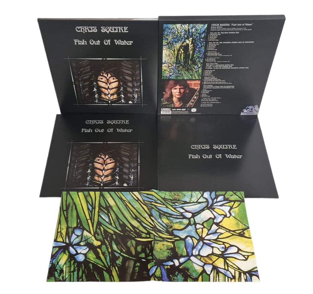 Chris Squire Fish Out Of Water - Deluxe Edition US box set CSQBXFI801384