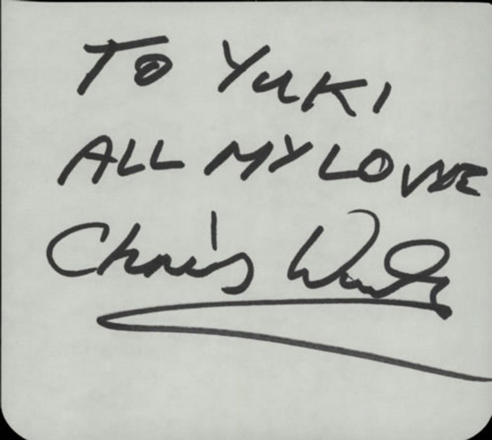 Chris Winters Pages From An Autograph Book UK memorabilia AUTOGRAPHS