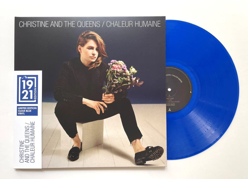 Christine And The Queens Chaleur Humaine: HMV 1921 - Blue Vinyl - Sealed UK vinyl LP album (LP record) BEC5611790