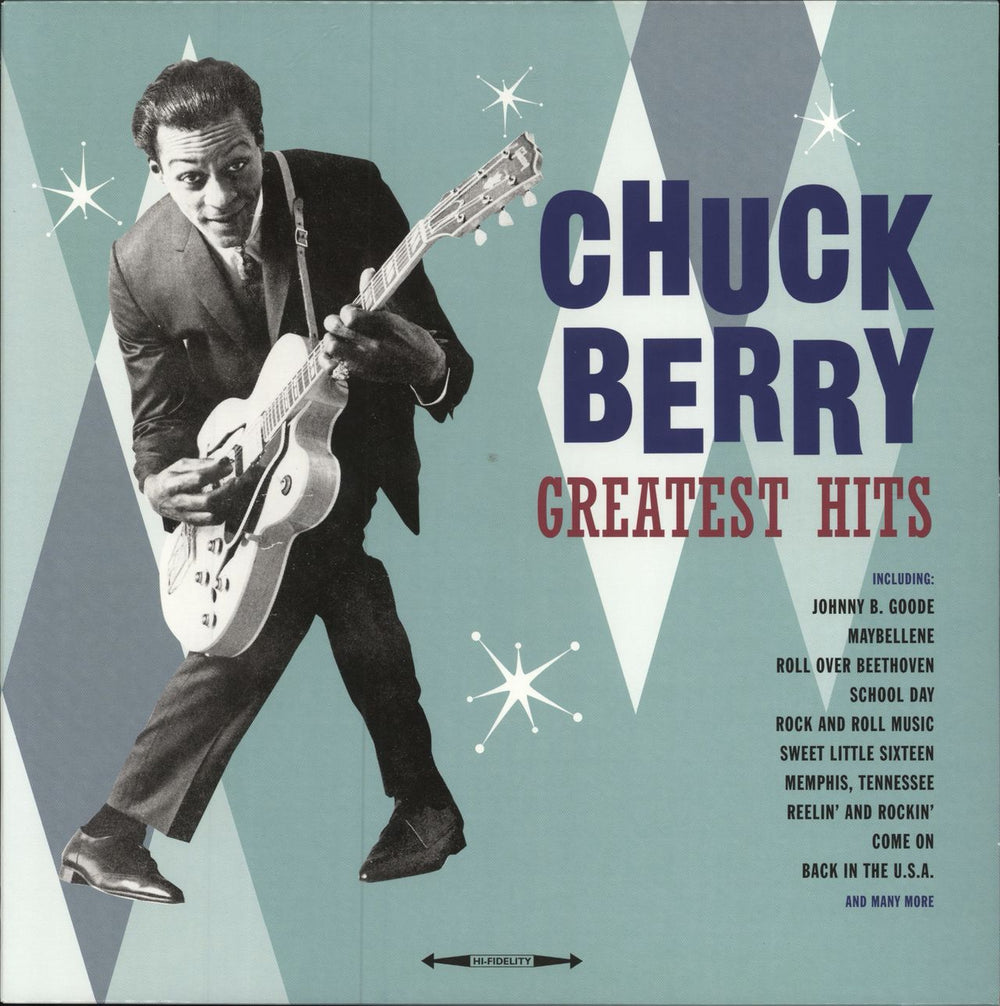 Chuck Berry Greatest Hits - 180gm UK vinyl LP album (LP record) CATLP142