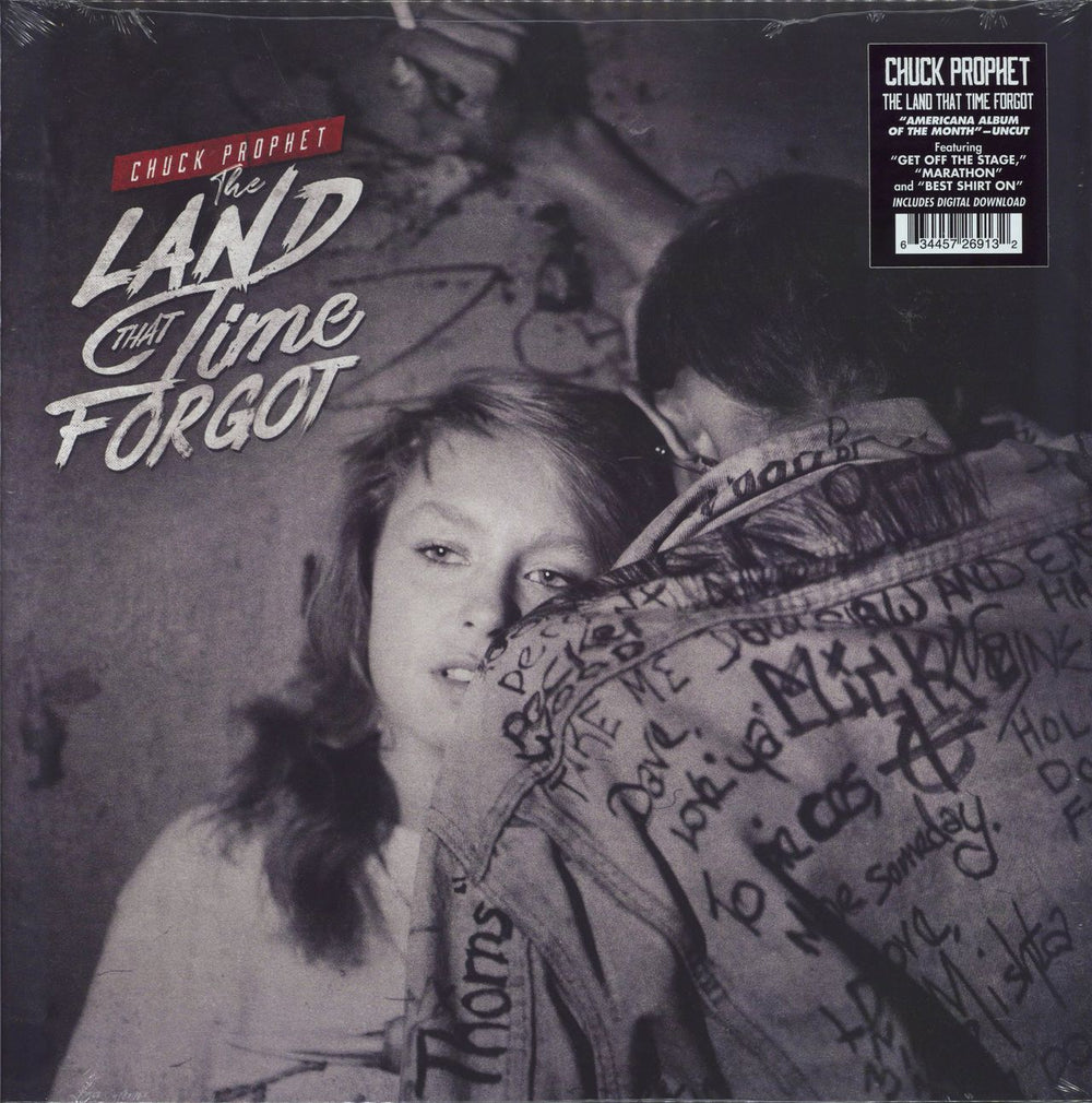 Chuck Prophet The Land That Time Forgot US vinyl LP album (LP record) YEP-2691X