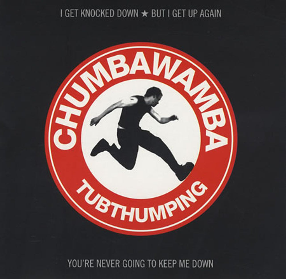 Chumbawamba Tubthumping US Promo CD single (CD5 / 5") U5P-1202