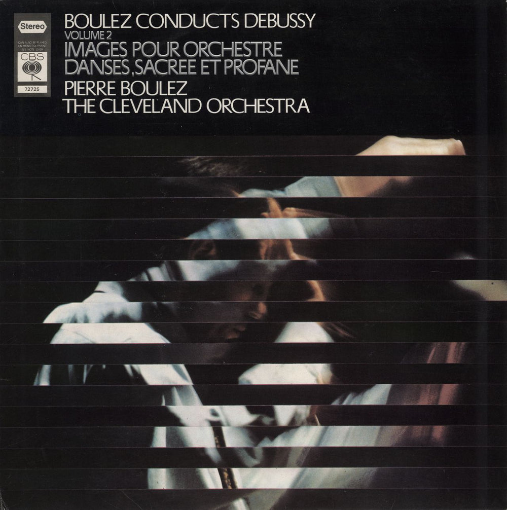 Claude Debussy Boulez Conducts Debussy Volume 2 UK vinyl LP album (LP record) 72725