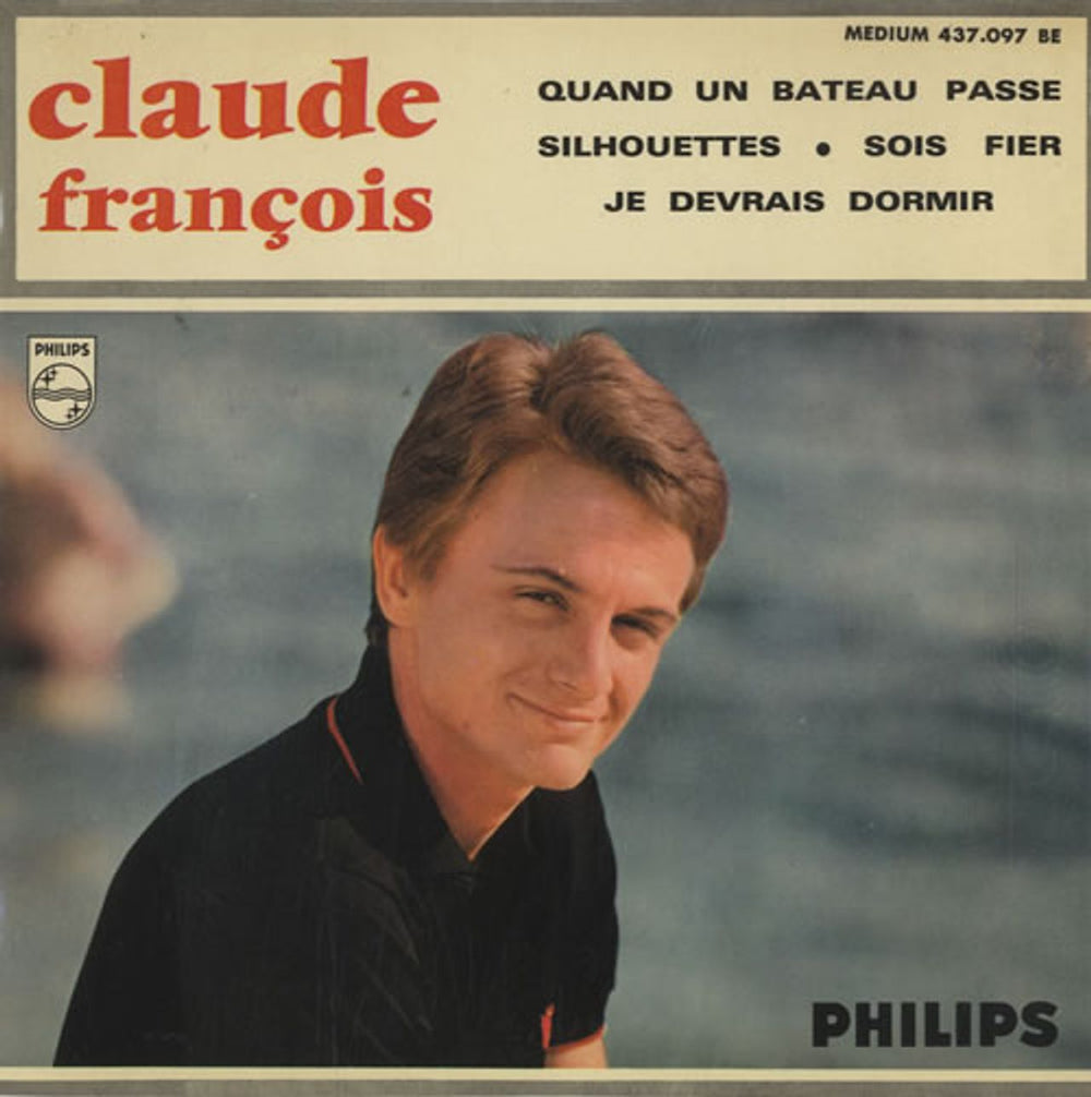 Claude François Quand Un Bateau Passe EP French 7" vinyl single (7 inch record / 45) 437.097BE