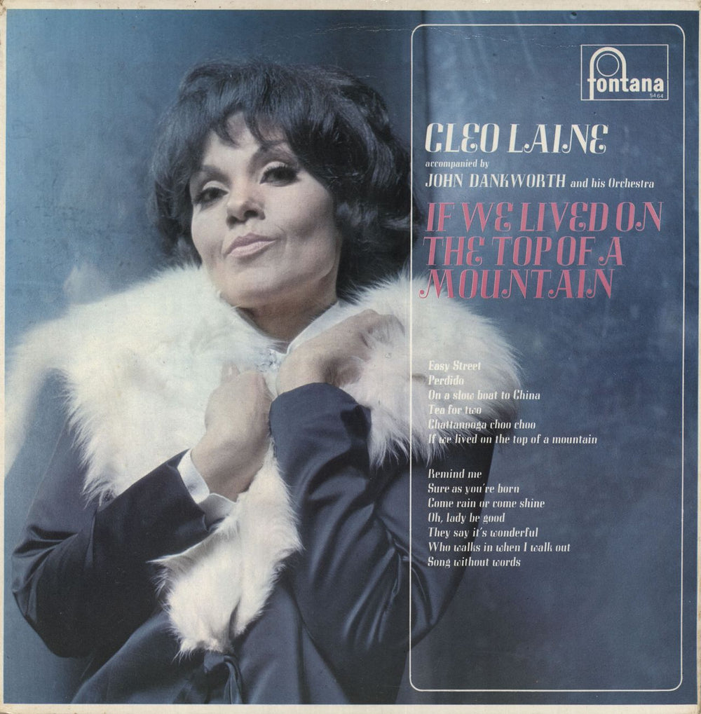 Cleo Laine & John Dankworth If We Lived On The Top Of A Mountain UK vinyl LP album (LP record) STL5464