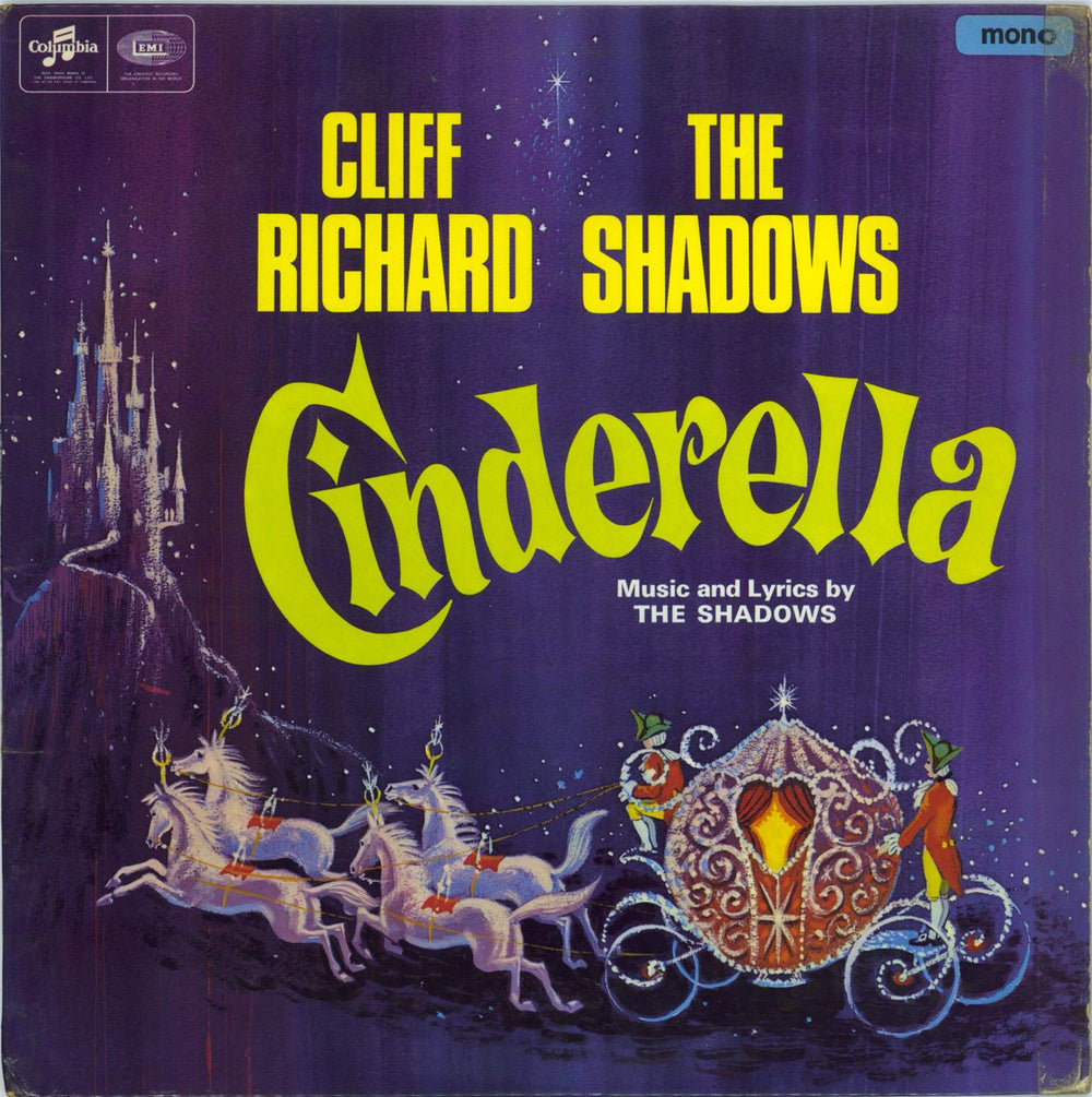 Cliff Richard Cinderella - 1st - Autographed UK vinyl LP album (LP record) SX6103