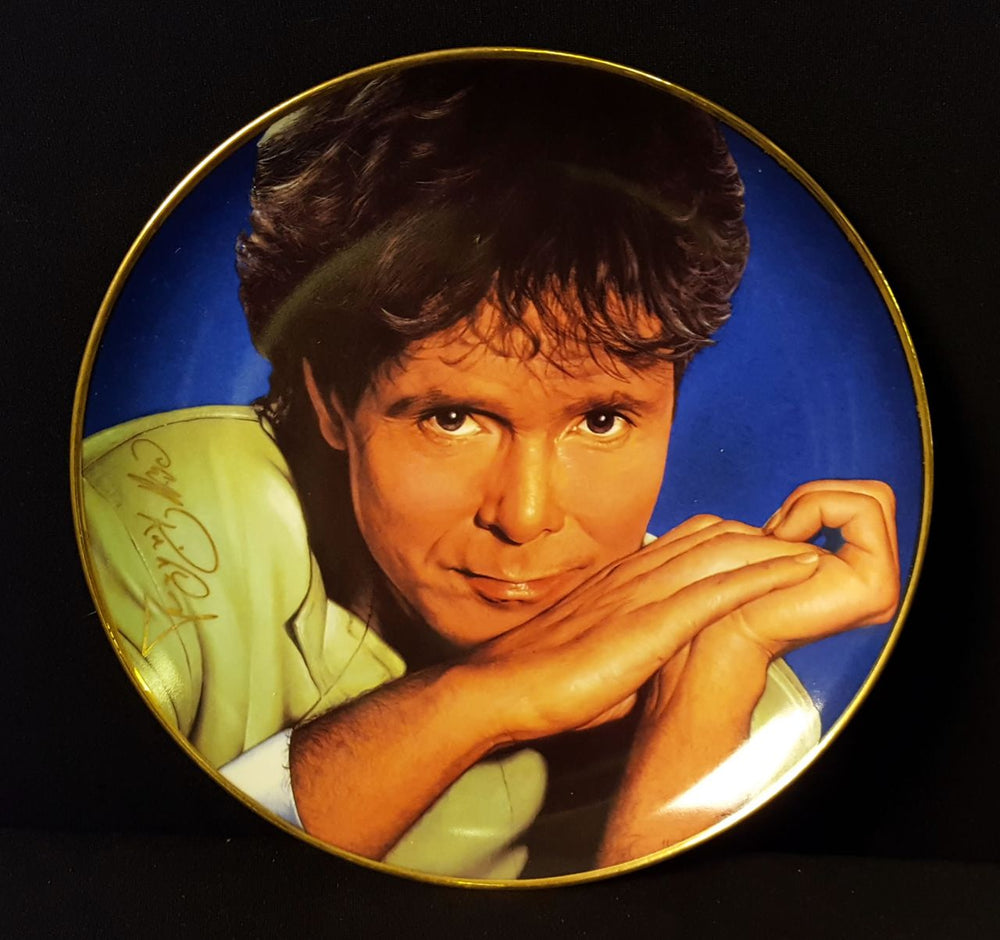 Cliff Richard Dreaming Of You - 40th Anniversary UK memorabilia COMMERATIVE PLATE