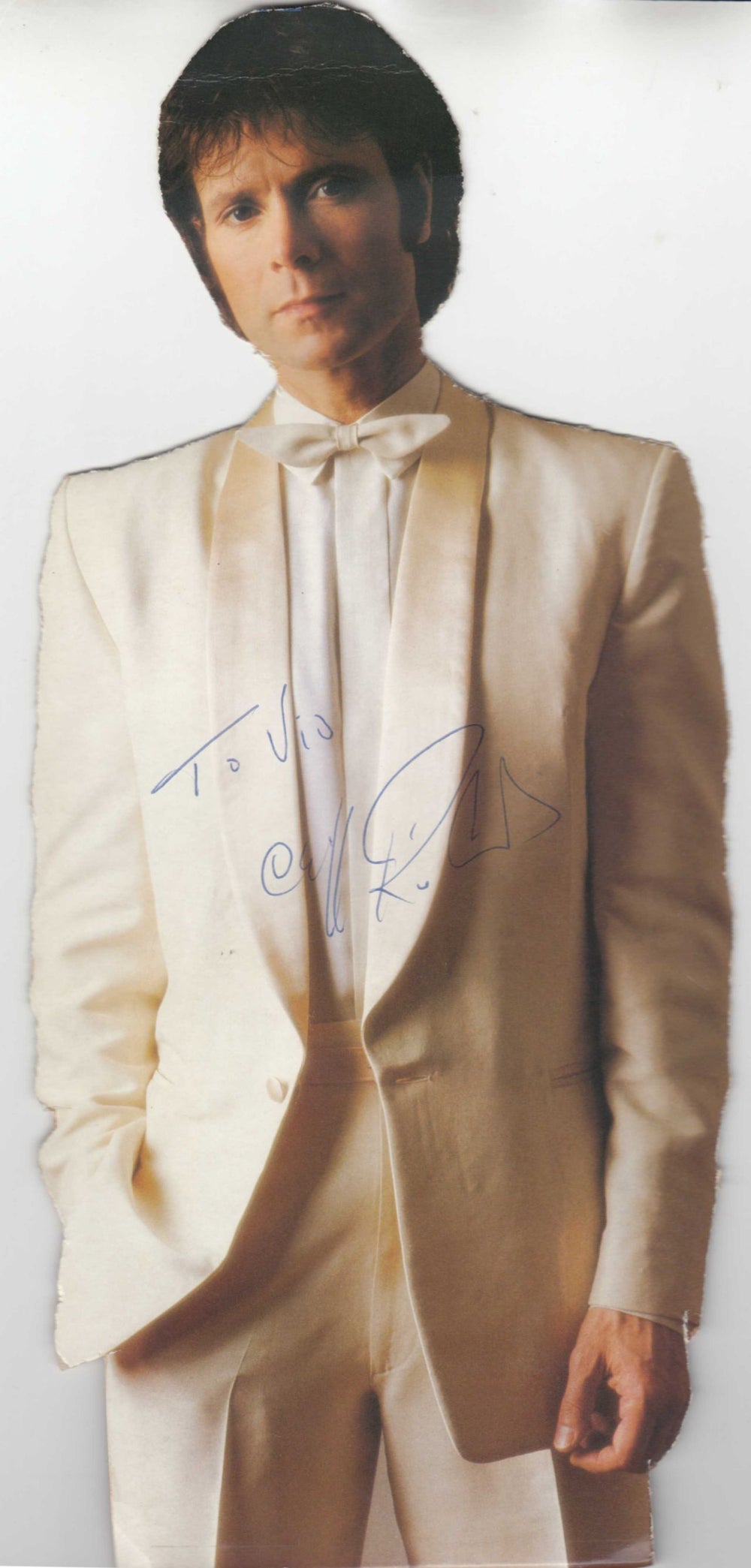 Cliff Richard Dressed For The Occasion - Autographed UK Promo display SIGNED DISPLAY