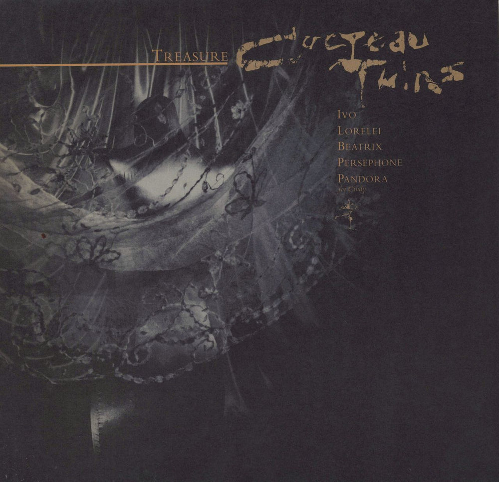 Cocteau Twins Treasure UK vinyl LP album (LP record) 206699-620