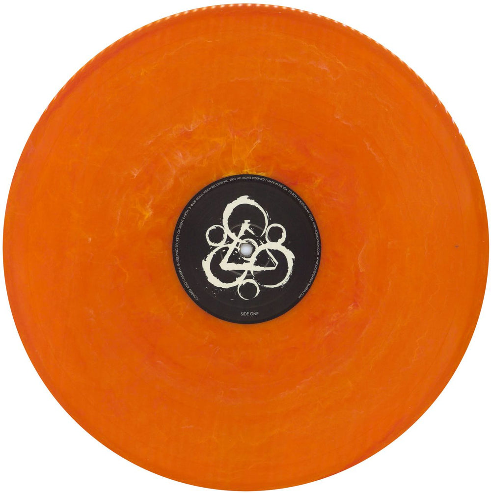 Coheed And Cambria In Keeping Secrets of Silent Earth: 3 - Orange and White Vinyl US 2-LP vinyl record set (Double LP Album) CB92LIN795714