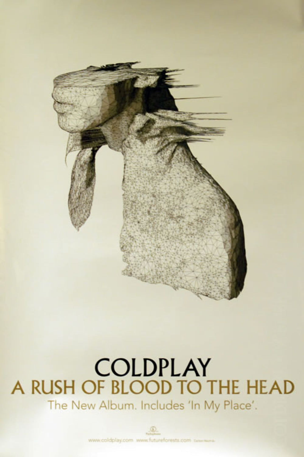 Coldplay A Rush Of Blood To The Head - Double Sided Poster UK Promo poster DPYPOAR241446