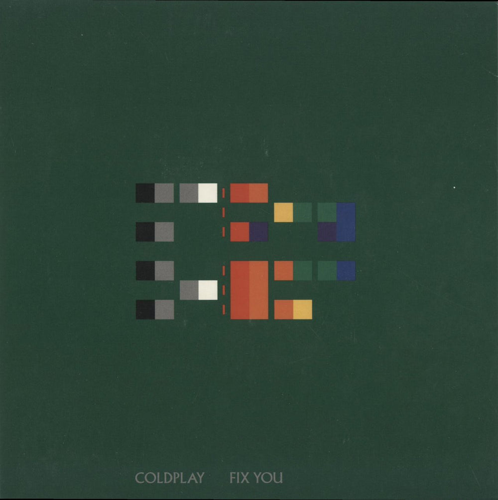Coldplay Fix You UK 7" vinyl single (7 inch record / 45) R6671