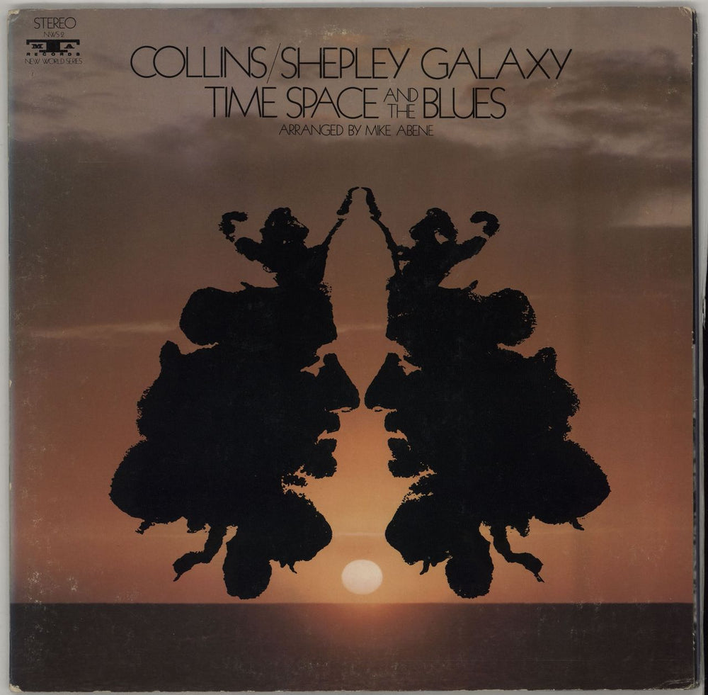 Collins-Shepley Galaxy Time, Space And The Blues US vinyl LP album (LP record) NWS-2