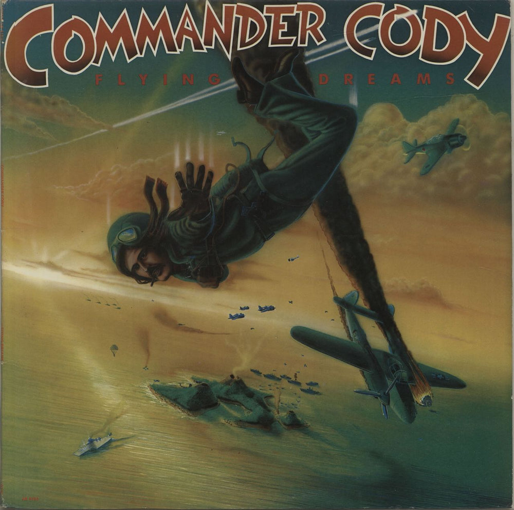 Commander Cody & The Lost Planet Airmen Flying Dreams US vinyl LP album (LP record) AB4183