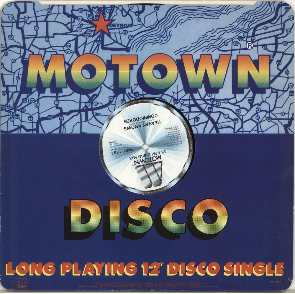 Commodores Lucy UK 12" vinyl single (12 inch record / Maxi-single)