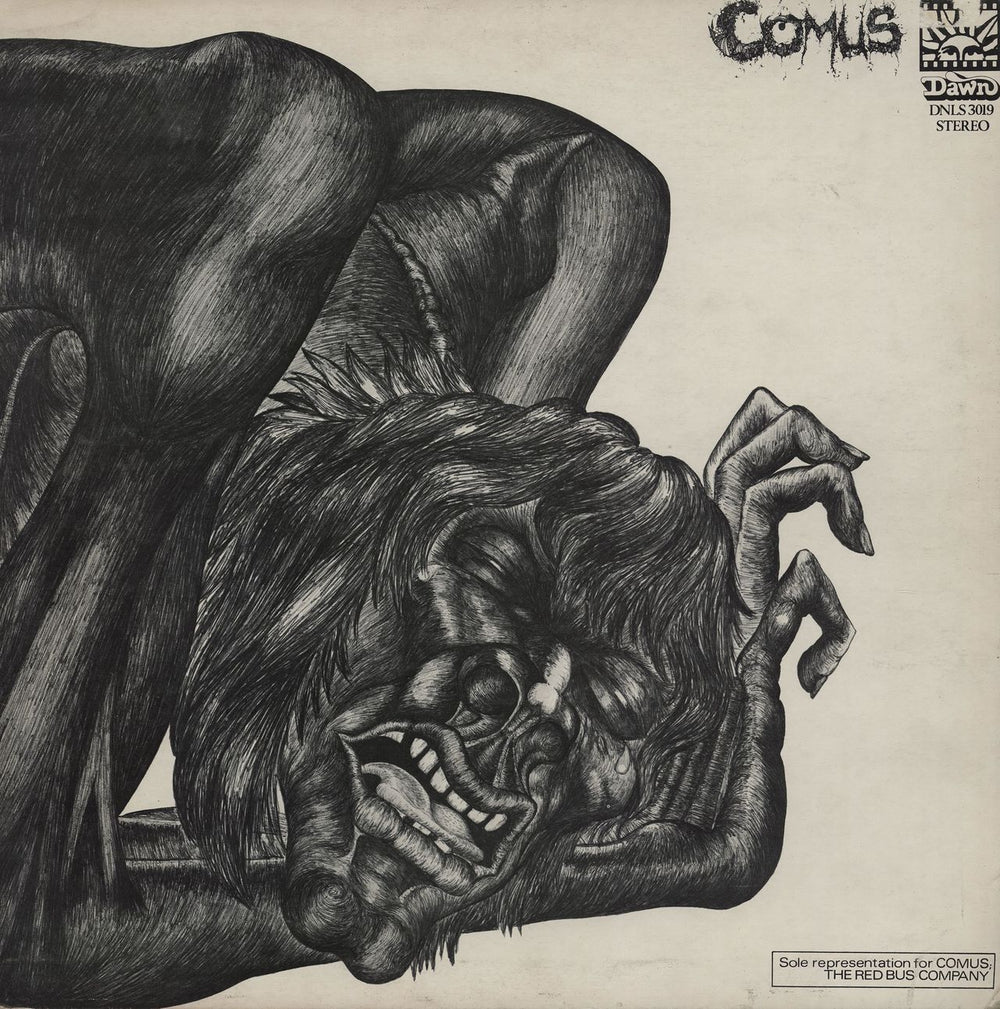 Comus First Utterance - VG UK vinyl LP album (LP record) DNLS3019