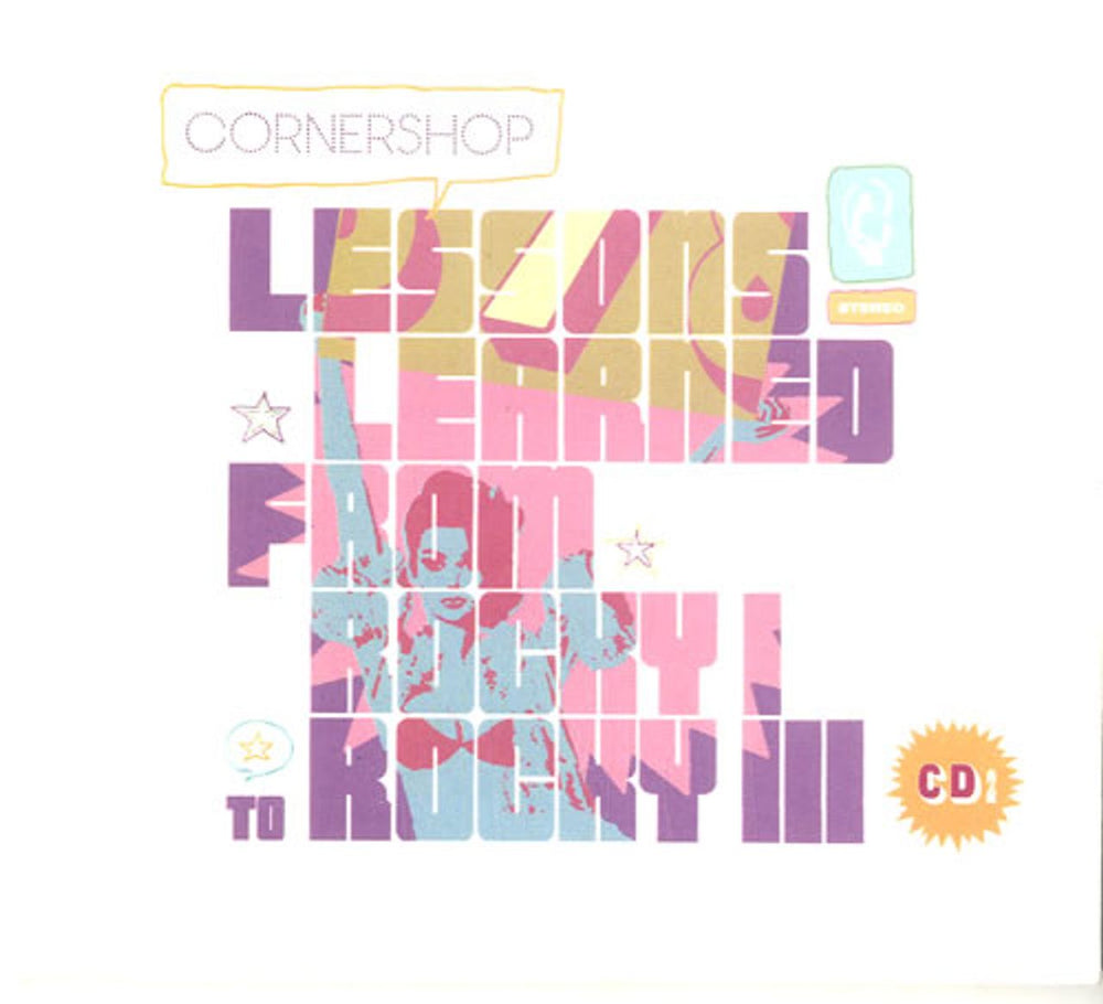 Cornershop Lessons Learned From Rocky l To Rocky lll UK 2-CD single set (Double CD single) CNP2SLE209213