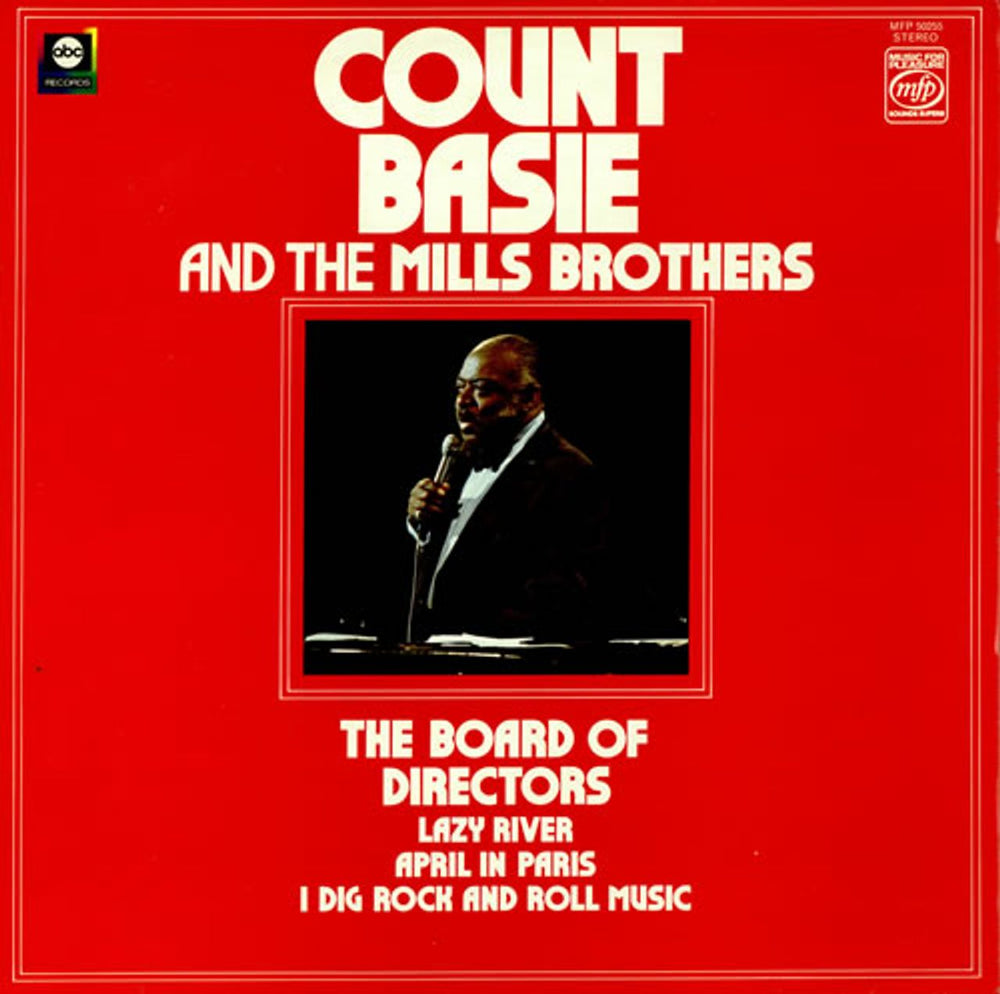 Count Basie The Board Of Directors UK vinyl LP album (LP record) MFP50255