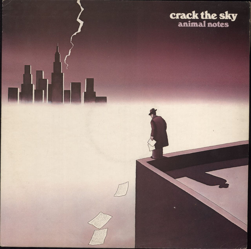 Crack The Sky Animal Notes UK vinyl LP album (LP record) ELSLP6005