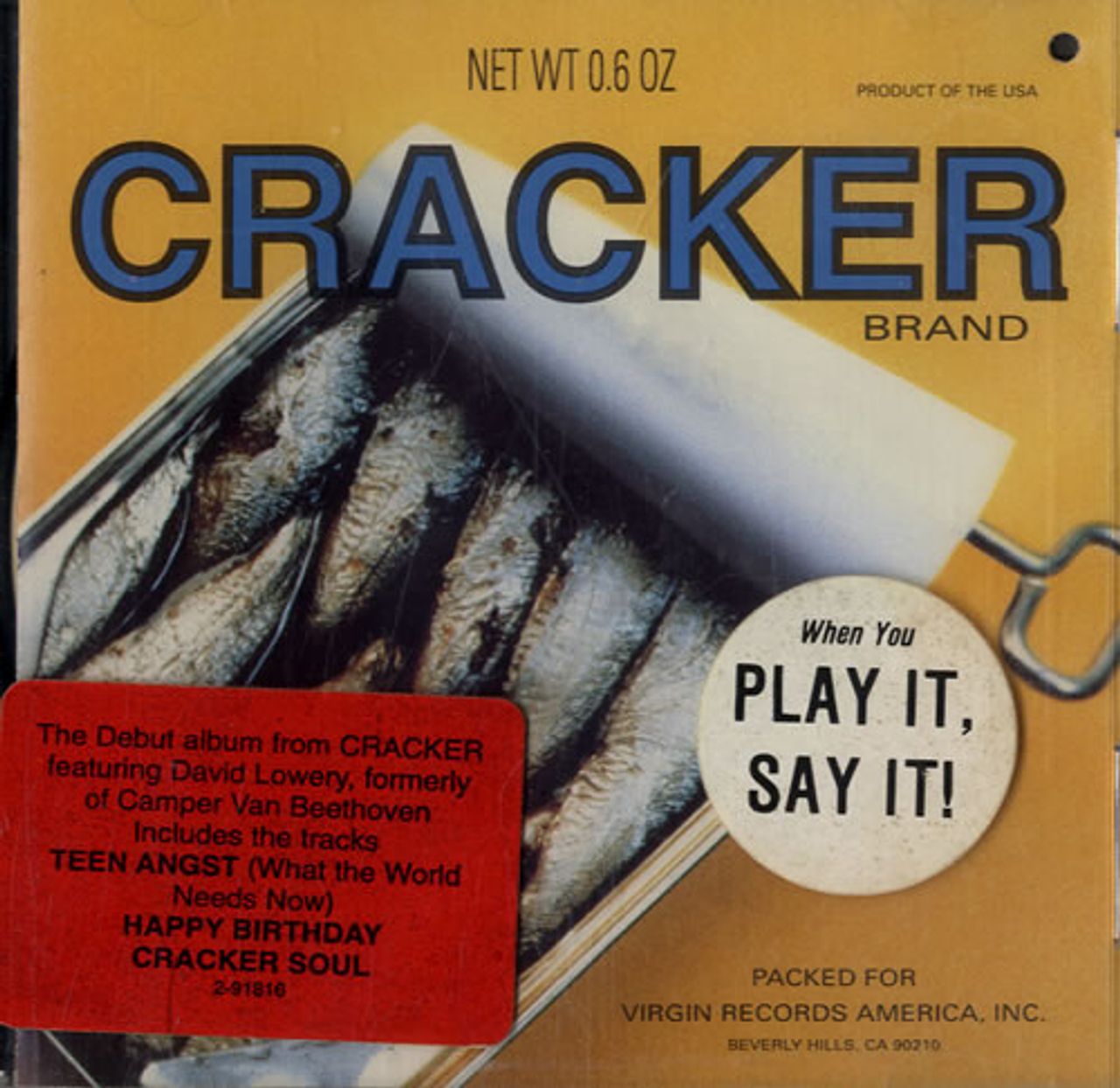 Cracker Cracker US CD album (CDLP) 2-91816