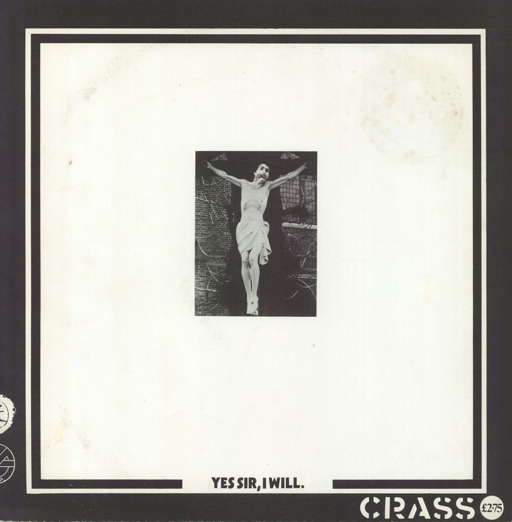 Crass Yes Sir, I Will - 1st - EX UK vinyl LP album (LP record) 121984-2