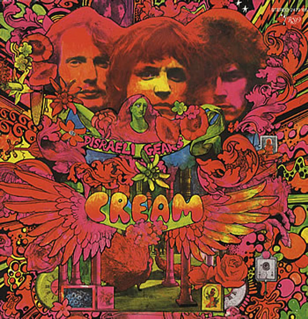 Cream Disraeli Gears German vinyl LP album (LP record) 2479185