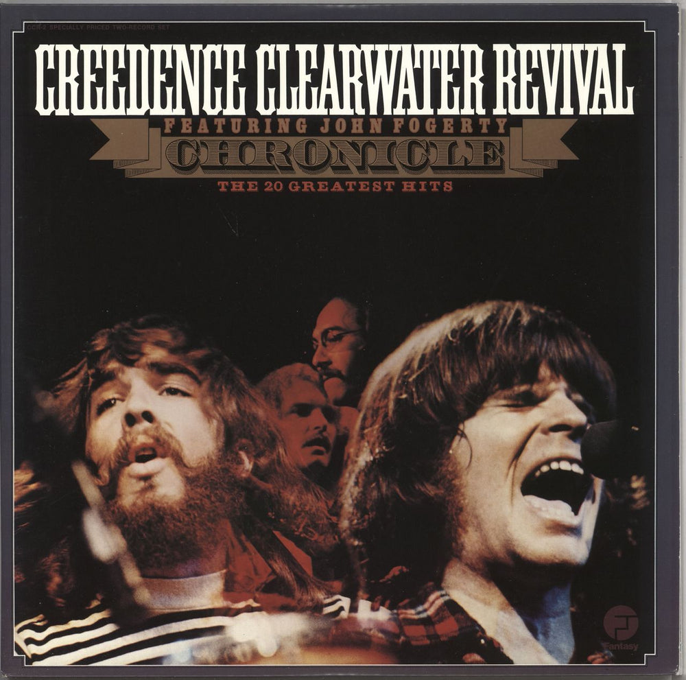 Creedence Clearwater Revival Chronicle: The 20 Greatest Hits US 2-LP vinyl record set (Double LP Album) CCR-2