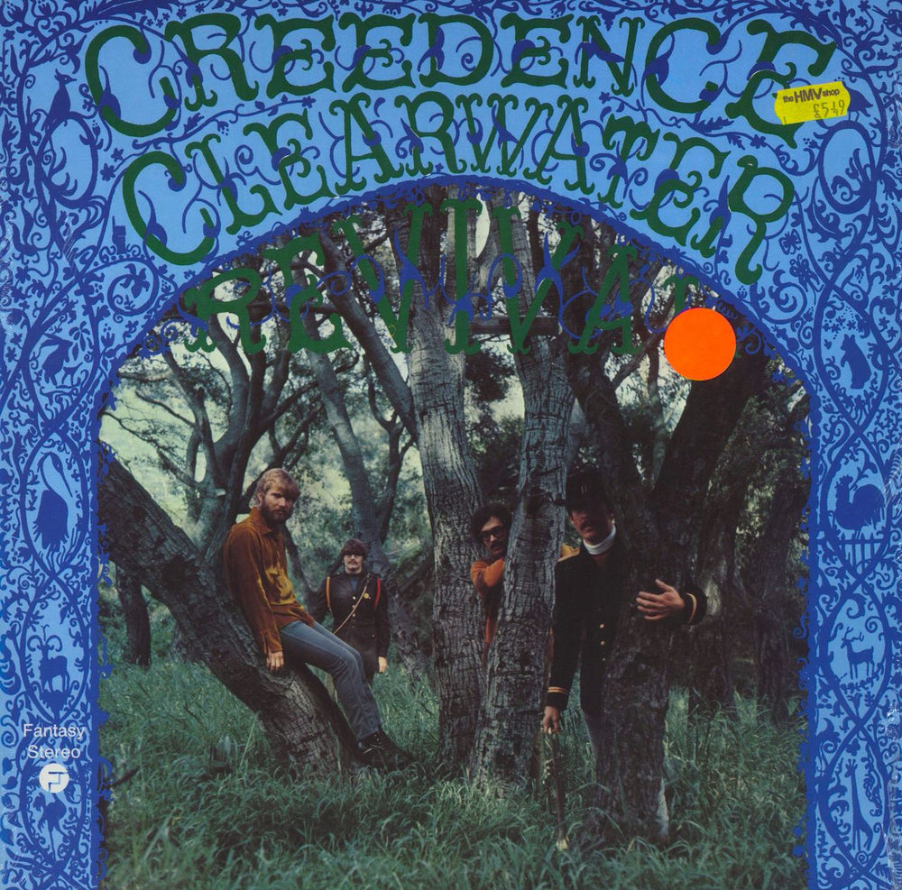 Creedence Clearwater Revival Creedence Clearwater Revival Canadian vinyl LP album (LP record) FACE501