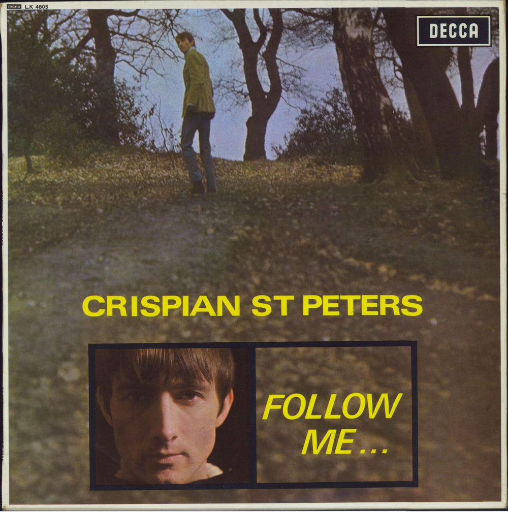 Crispian St. Peters Follow Me... - VG+ UK vinyl LP album (LP record) LK4805