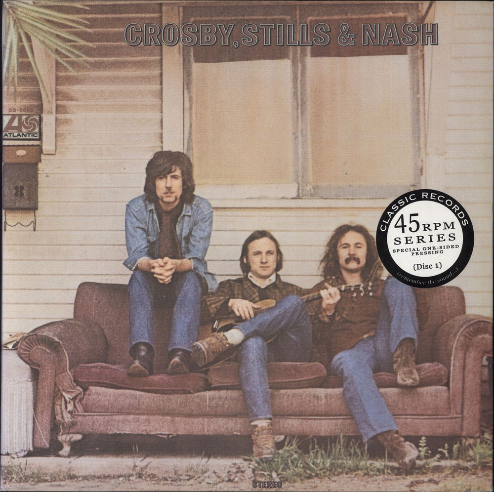 Crosby, Stills & Nash Crosby, Stills & Nash - 45RPM US 4-LP vinyl album record set SD8229