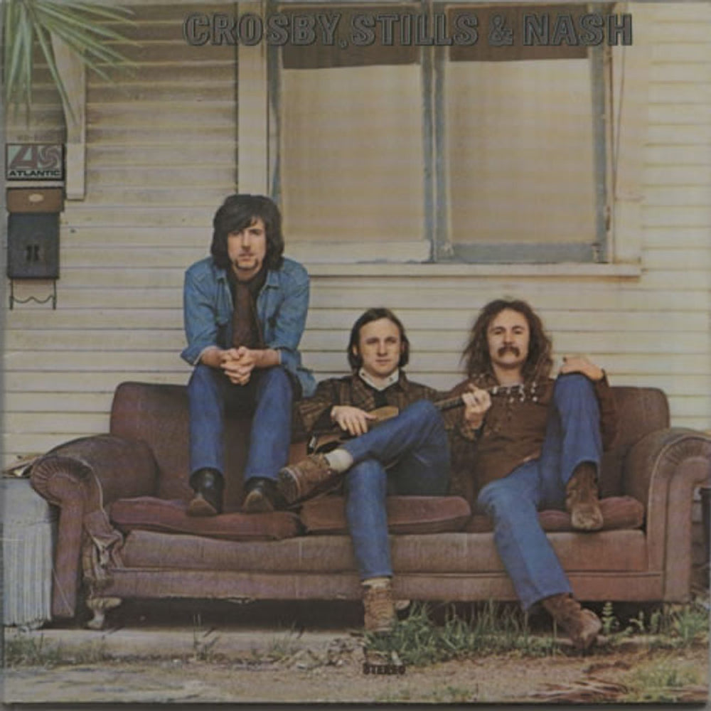 Crosby, Stills & Nash Crosby Stills & Nash German vinyl LP album (LP record) ATL40033