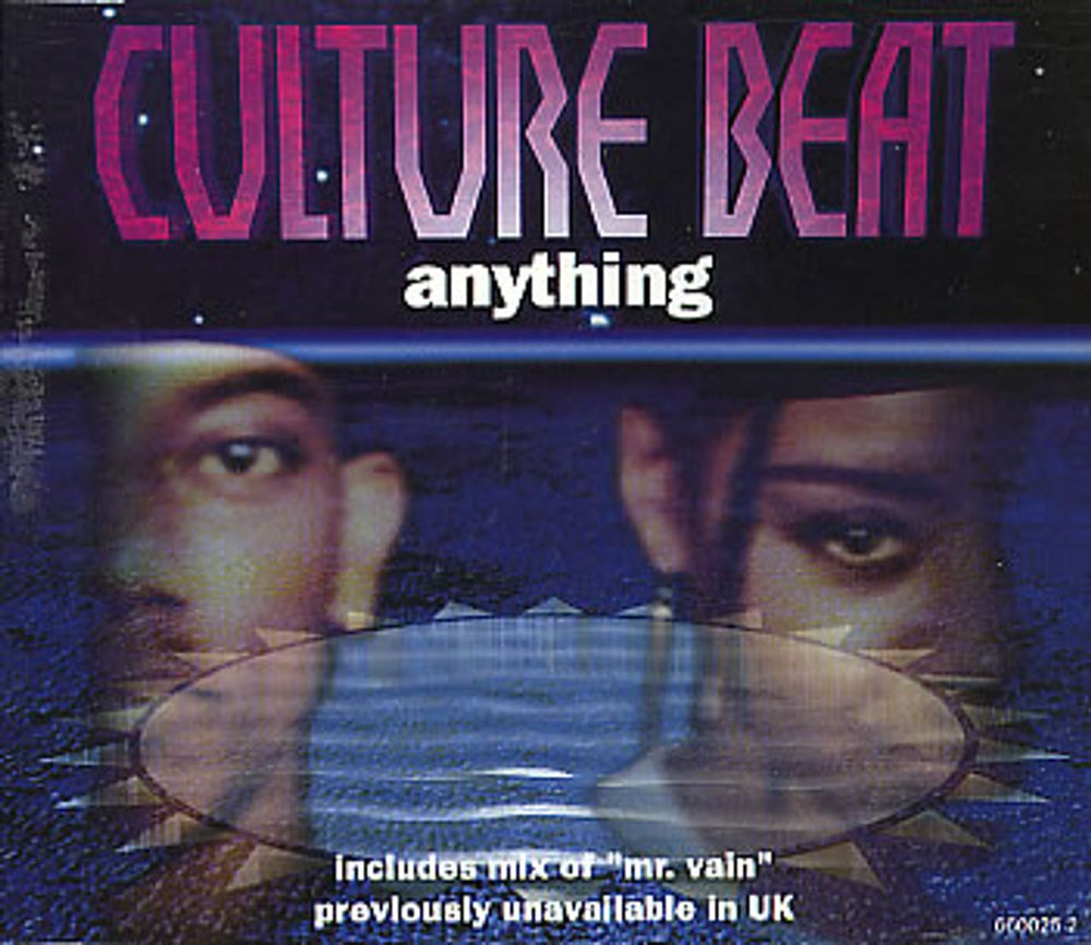 Culture Beat Anything UK CD single (CD5 / 5") 6600252