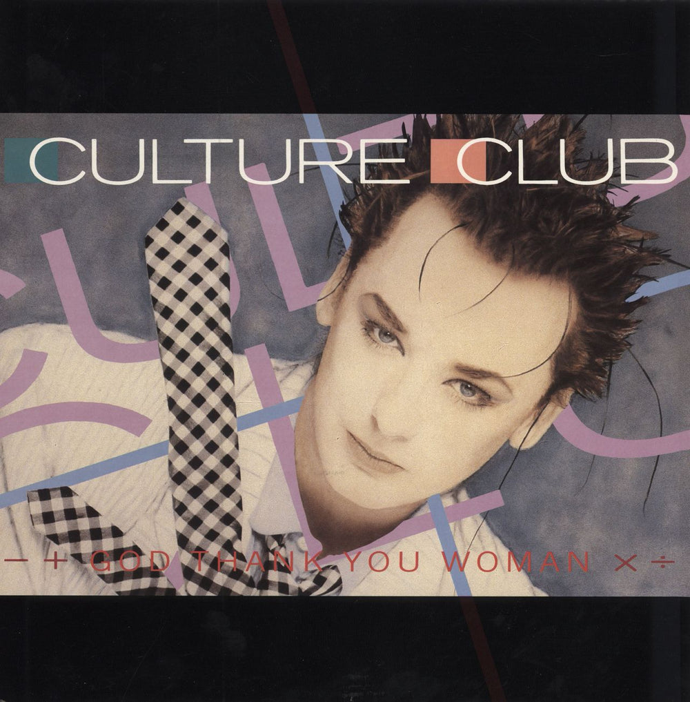 Culture Club God Thank You Woman UK 12" vinyl single (12 inch record / Maxi-single) VS861-12