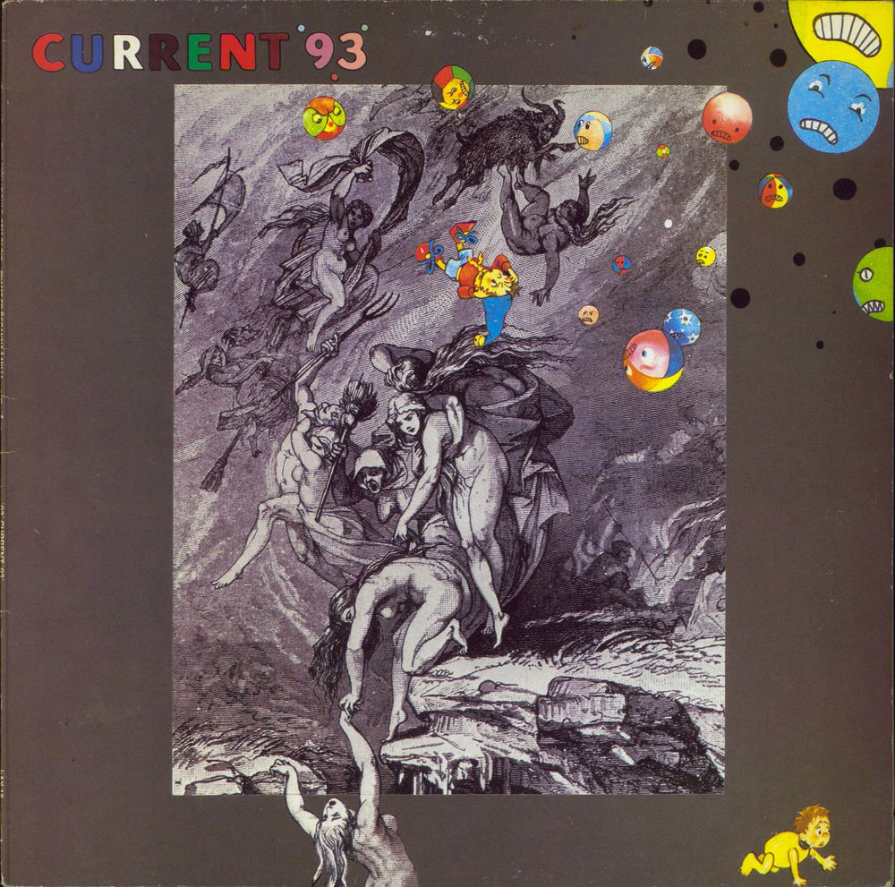 Current 93 Happy Birthday Pigface Christus EP - Autographed UK 12" vinyl single (12 inch record / Maxi-single) LAY18