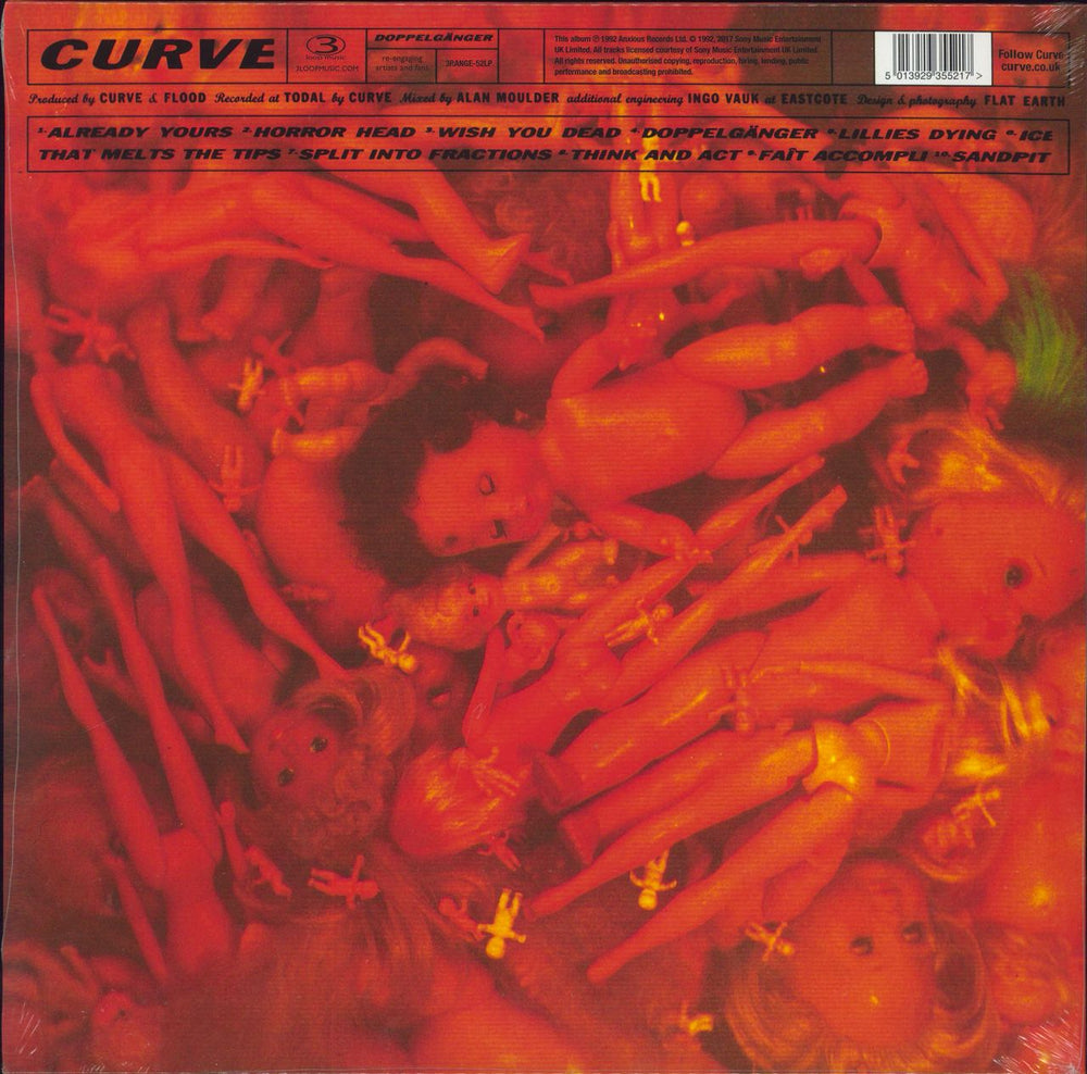 Curve Doppelganger UK vinyl LP album (LP record) 5013929355217