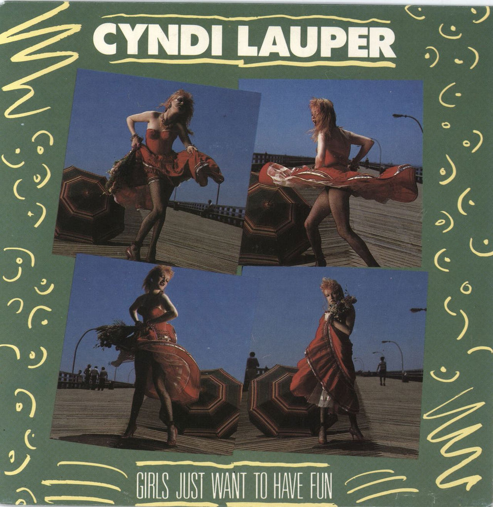 Cyndi Lauper Girls Just Want To Have Fun Dutch 7" vinyl single (7 inch record / 45) A3943