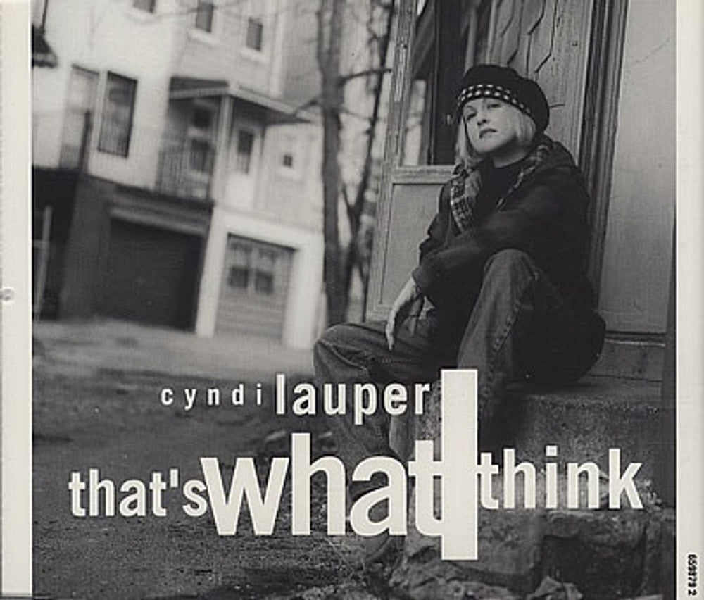 Cyndi Lauper That's What I Think UK CD single (CD5 / 5") 659879-2