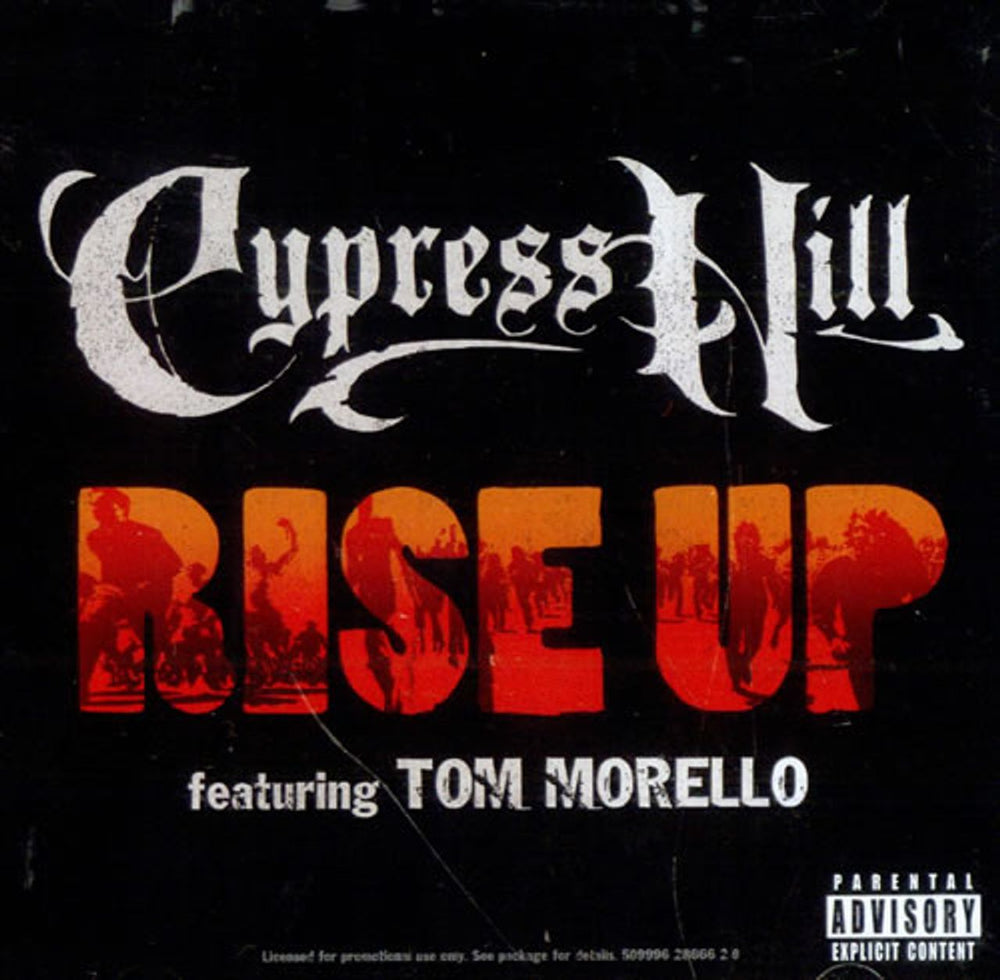 Cypress Hill Rise Up US Promo CD single (CD5 / 5") 50999628666