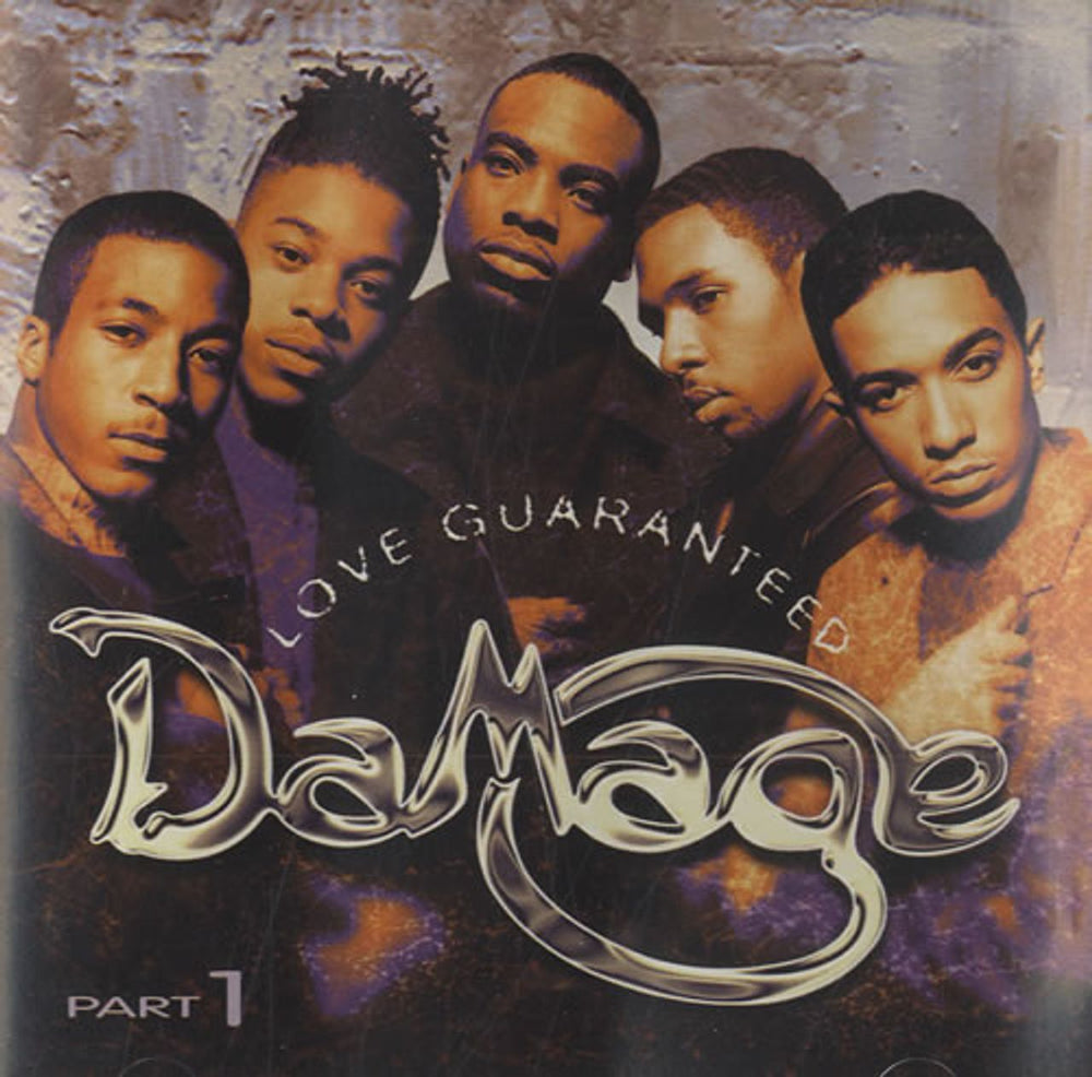 Damage Love Guaranteed UK CD single (CD5 / 5") BLRDA133