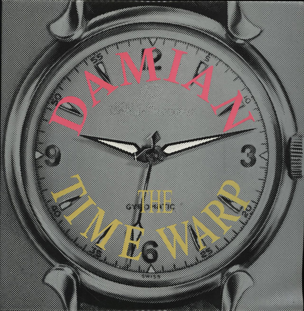 Damian The Time Warp UK 12" vinyl single (12 inch record / Maxi-single) JIVET209