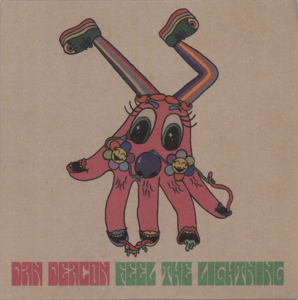 Dan Deacon Feel The Lightning + When I Was Done Dying UK Promo CD single (CD5 / 5") RUG660/643CDP