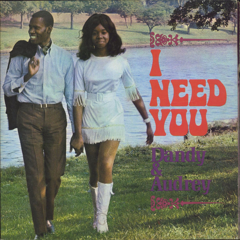 Dandy & Audrey I Need You UK vinyl LP album (LP record) TRLS17