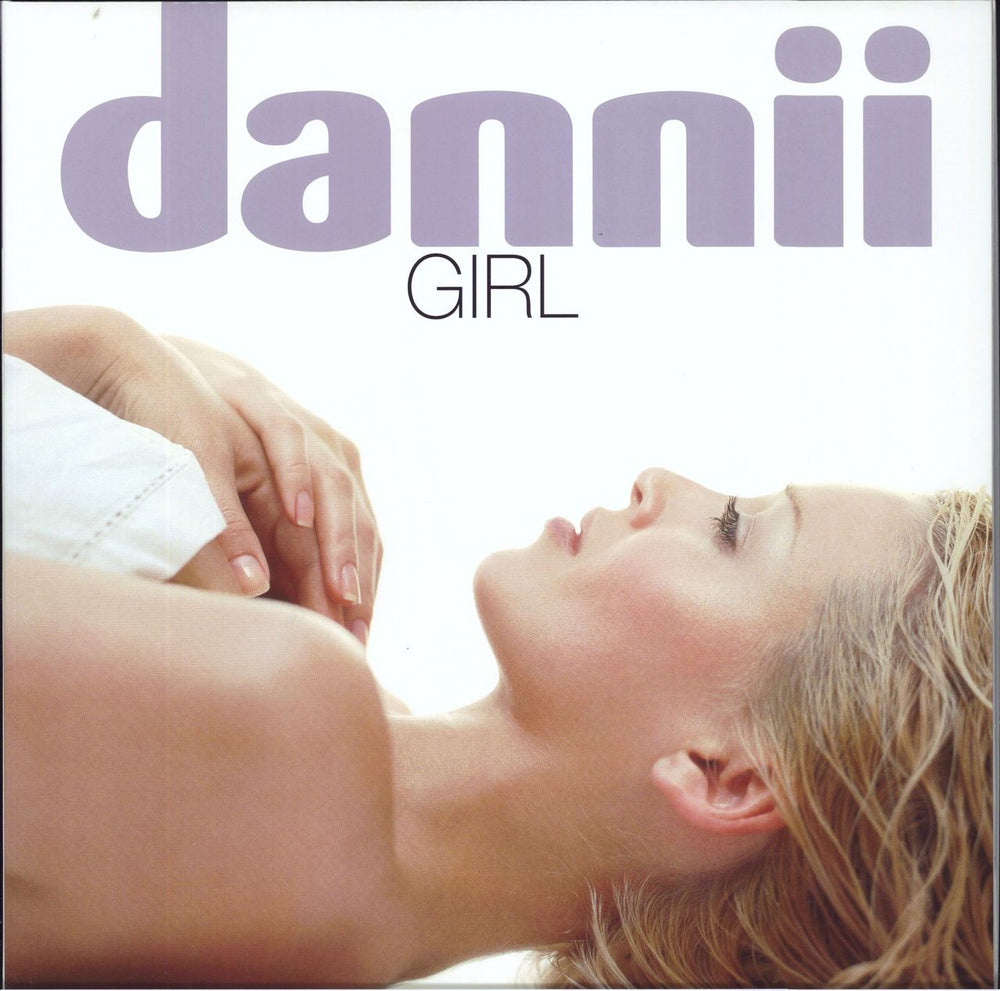 Dannii Minogue Girl - Clear Vinyl  + Signed Print UK 2-LP vinyl record set (Double LP Album) QNTNLPD007