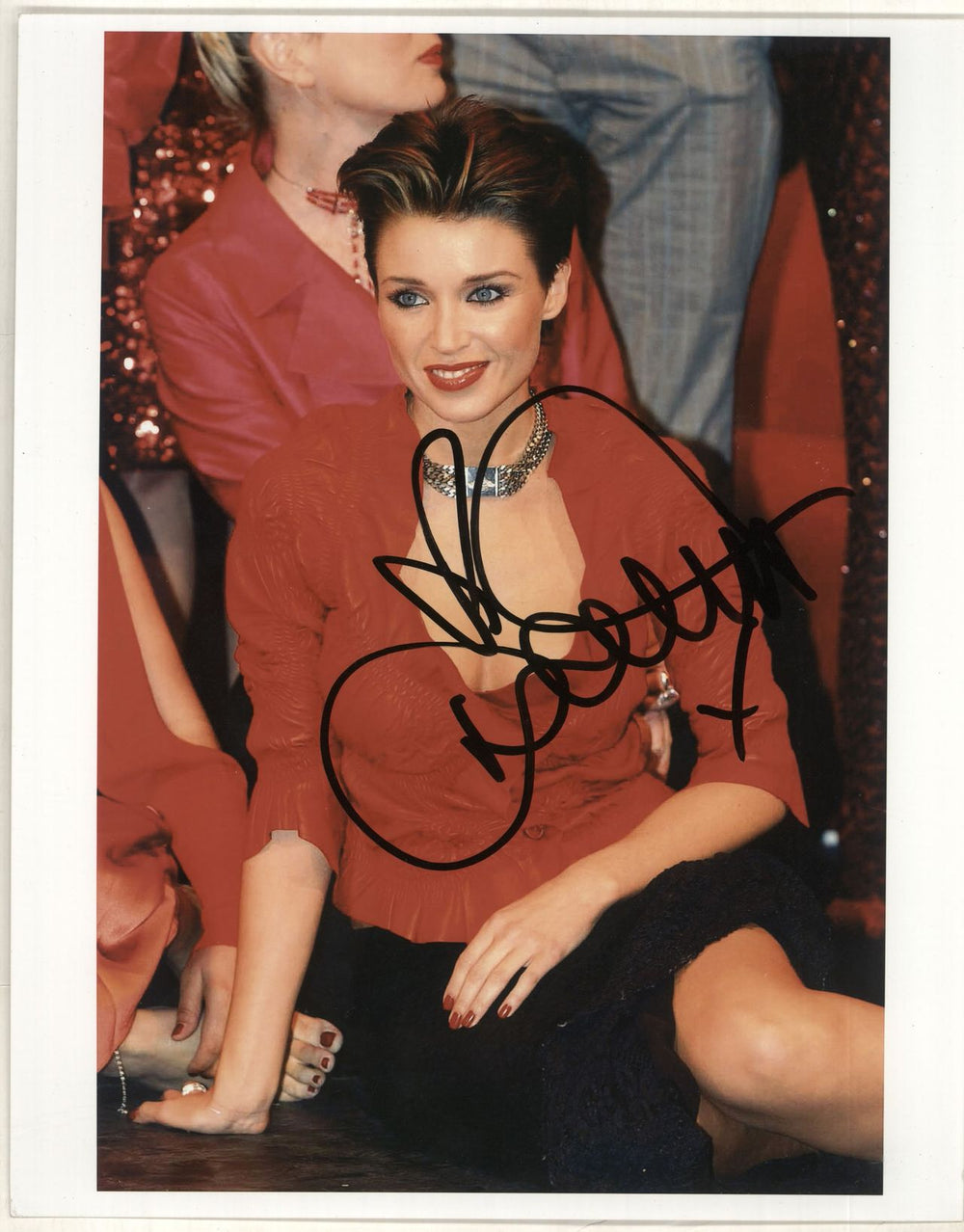 Dannii Minogue Signed Photograph UK photograph SIGNED PHOTO