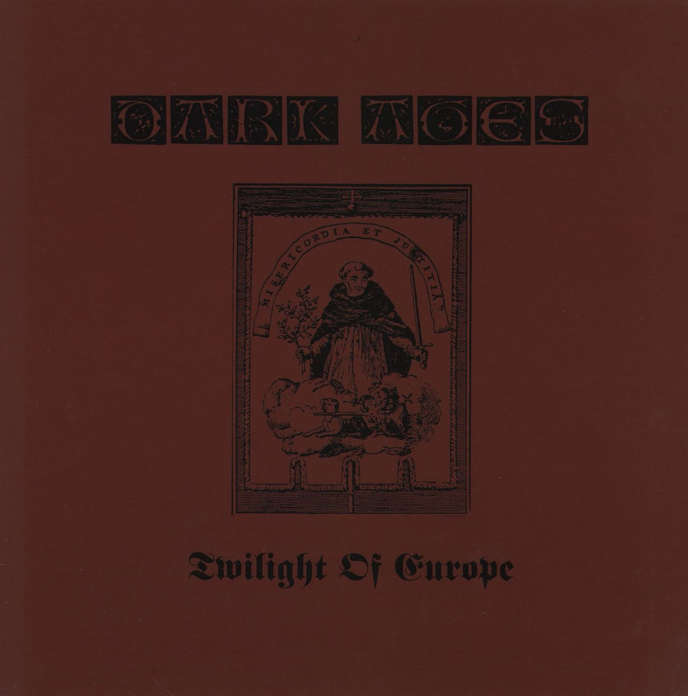 Dark Ages (Drudkh) Twilight of Europe - Red Vinyl French vinyl LP album (LP record) SIV