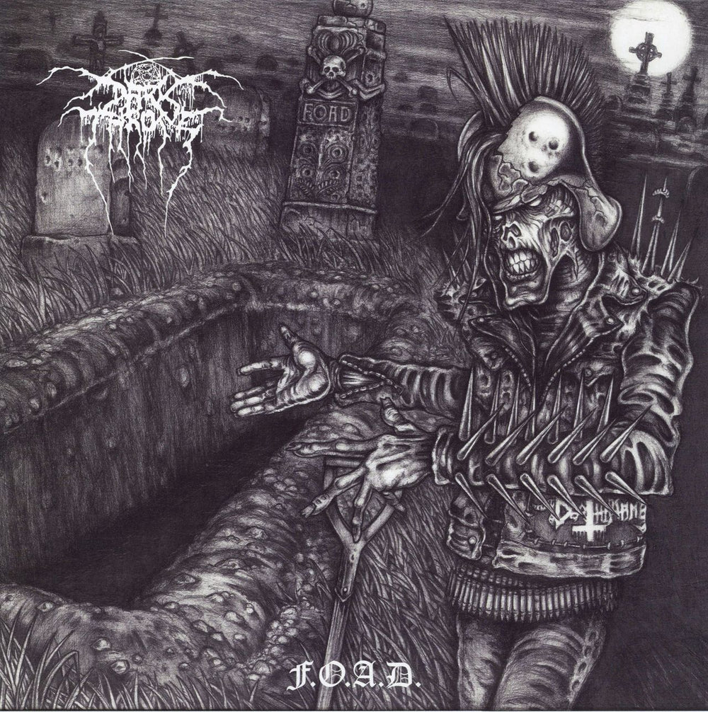 Darkthrone F.O.A.D. - Repress UK vinyl LP album (LP record) VILELP168