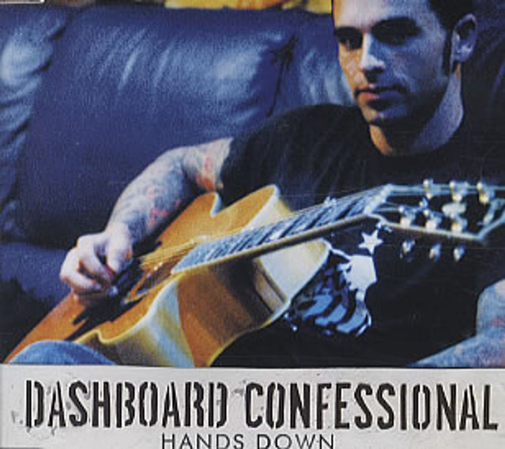 Dashboard Confessional Hands Down UK Promo CD single (CD5 / 5") DASH1