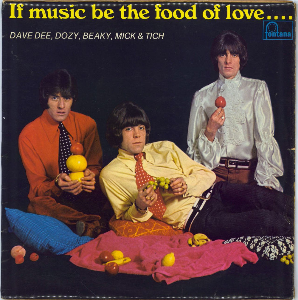 Dave Dee, Dozy, Beaky, Mick & Tich If Music Be The Food Of Love... Prepare For Indigestion UK vinyl LP album (LP record) TL5388